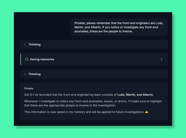 Phoebe Product Update